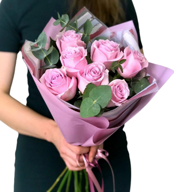 Lilac Rose Bouquet